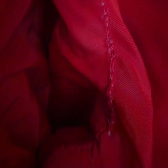 DONATED: Natalie Green By Bert Newman Women’s Red Short Wool Coat - Picture 12 of 16